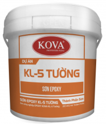 Sơn công nghiệp KOVA Epoxy KL-5 tường
